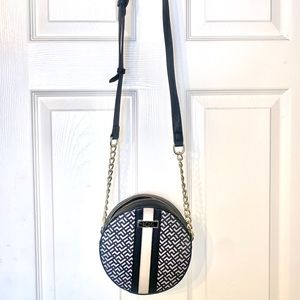 BCBG Crossbody Purse with Chain Detail
